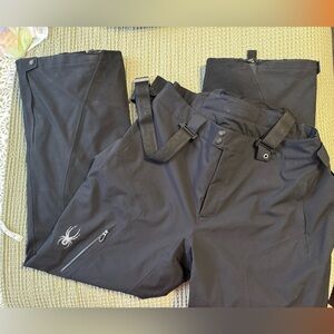 Men’s Spyder ski pants with suspenders size XXL